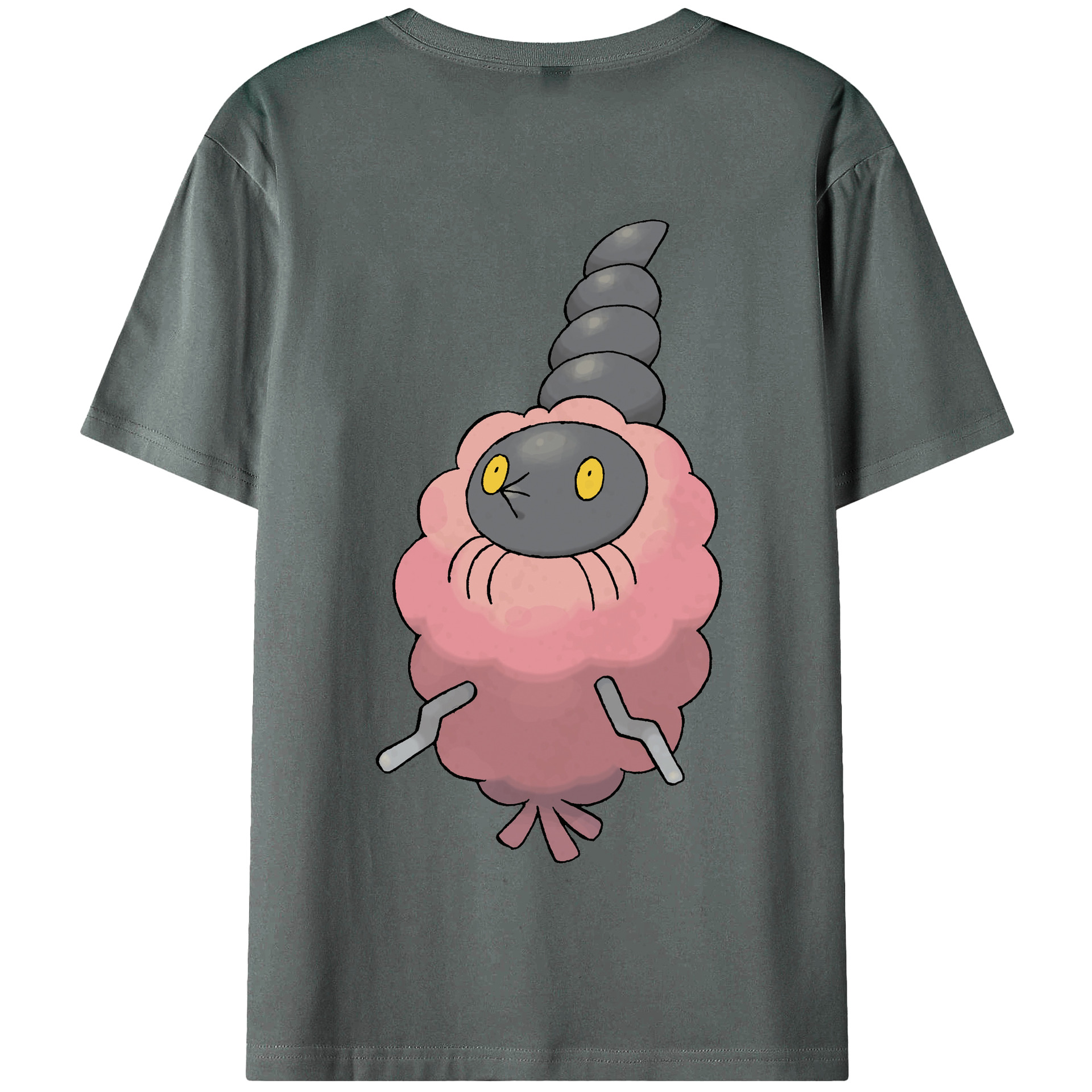 （画像用） ポケットモンスター Pokémon 綿100％半袖Tシャツ（背面プリント）